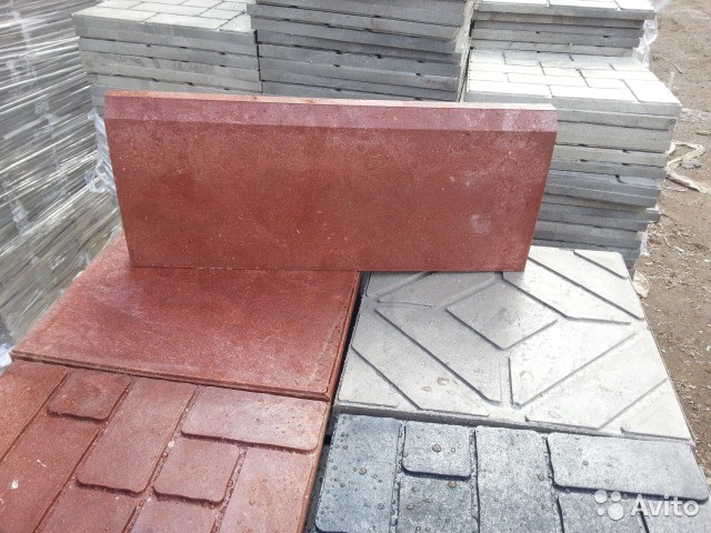 Тротуарная плитка полимерпесчаная